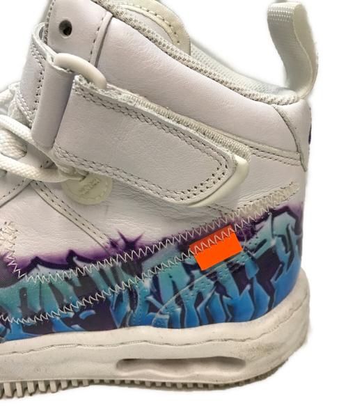 NIKE（ナイキ）NIKE (ナイキ) OFFWHITE (オフホワイト) Air Force 1 Mid Graffiti ホワイト サイズ:27cmの古着・服飾アイテム
