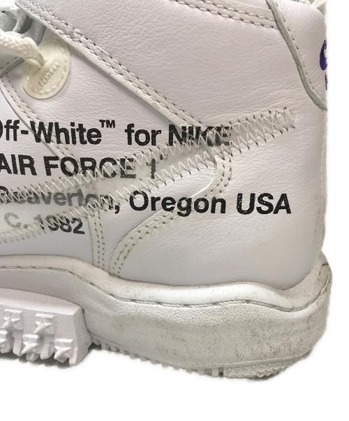 NIKE（ナイキ）NIKE (ナイキ) OFFWHITE (オフホワイト) Air Force 1 Mid Graffiti ホワイト サイズ:27cmの古着・服飾アイテム