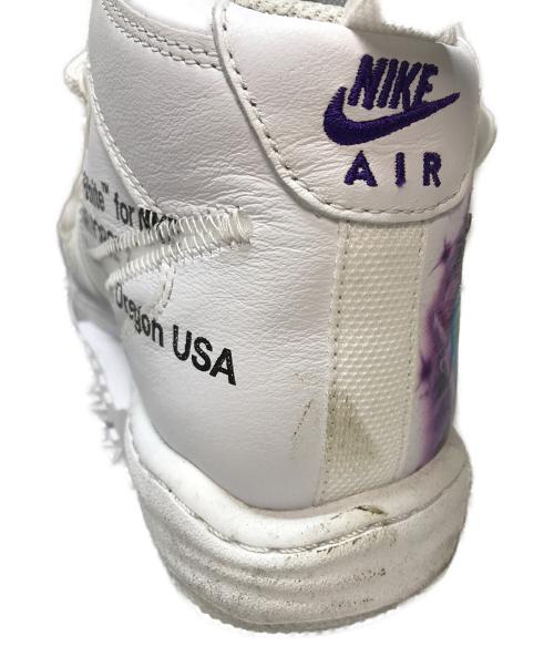 NIKE（ナイキ）NIKE (ナイキ) OFFWHITE (オフホワイト) Air Force 1 Mid Graffiti ホワイト サイズ:27cmの古着・服飾アイテム