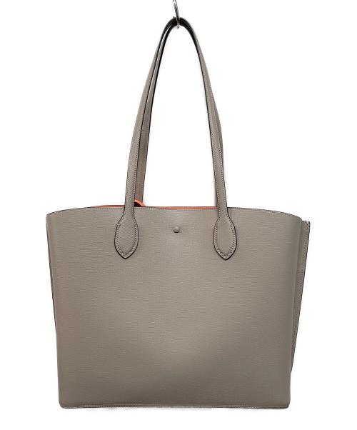 Kate Spade（ケイトスペード）Kate Spade (ケイトスペード) スイート ワーク トート グレー×オレンジの古着・服飾アイテム