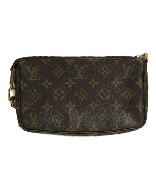 LOUIS VUITTON（ルイ ヴィトン）LOUIS VUITTON (ルイ ヴィトン) ポシェット・アクセソワール ショルダーバッグ ブラウンの古着・服飾アイテム