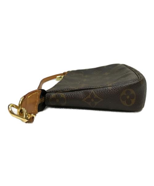 LOUIS VUITTON（ルイ ヴィトン）LOUIS VUITTON (ルイ ヴィトン) ポシェット・アクセソワール ショルダーバッグ ブラウンの古着・服飾アイテム