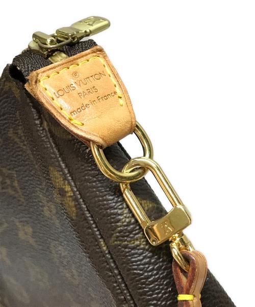 LOUIS VUITTON（ルイ ヴィトン）LOUIS VUITTON (ルイ ヴィトン) ポシェット・アクセソワール ショルダーバッグ ブラウンの古着・服飾アイテム