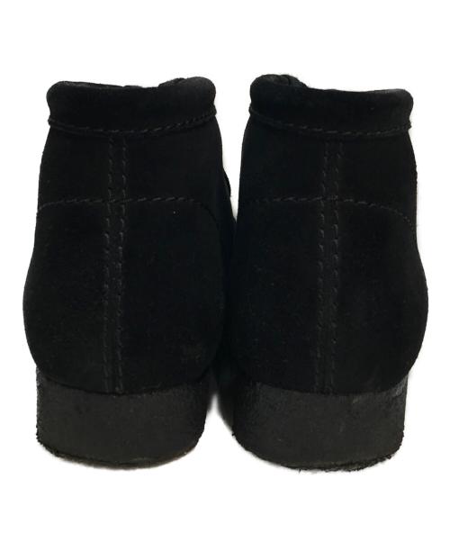 CLARKS（クラークス）CLARKS (クラークス) SEESEE (シーシー) SEE SEE別注 Wallabee Boot/シーシー別注ワラビーブーツ ブラック サイズ:26.5cmの古着・服飾アイテム