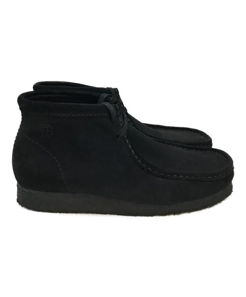 CLARKS（クラークス）CLARKS (クラークス) SEESEE (シーシー) SEE SEE別注 Wallabee Boot/シーシー別注ワラビーブーツ ブラック サイズ:26.5cmの古着・服飾アイテム