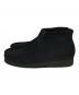 CLARKS (クラークス) SEESEE (シーシー) SEE SEE別注 Wallabee Boot/シーシー別注ワラビーブーツ ブラック サイズ:26.5cm：16000円