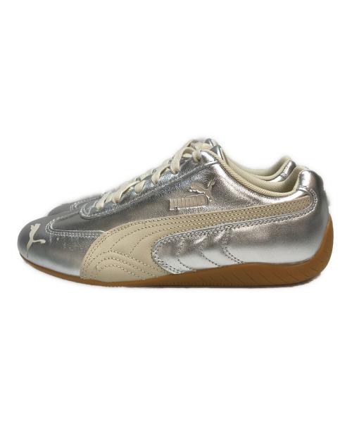 PUMA（プーマ）PUMA (プーマ) SPEEDCAT/スピードキャット SILVER WNS シルバー サイズ:24cmの古着・服飾アイテム