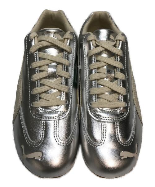PUMA（プーマ）PUMA (プーマ) SPEEDCAT/スピードキャット SILVER WNS シルバー サイズ:24cmの古着・服飾アイテム