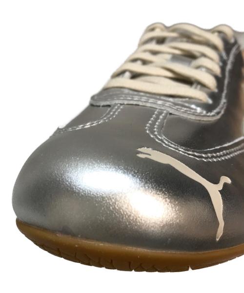 PUMA（プーマ）PUMA (プーマ) SPEEDCAT/スピードキャット SILVER WNS シルバー サイズ:24cmの古着・服飾アイテム