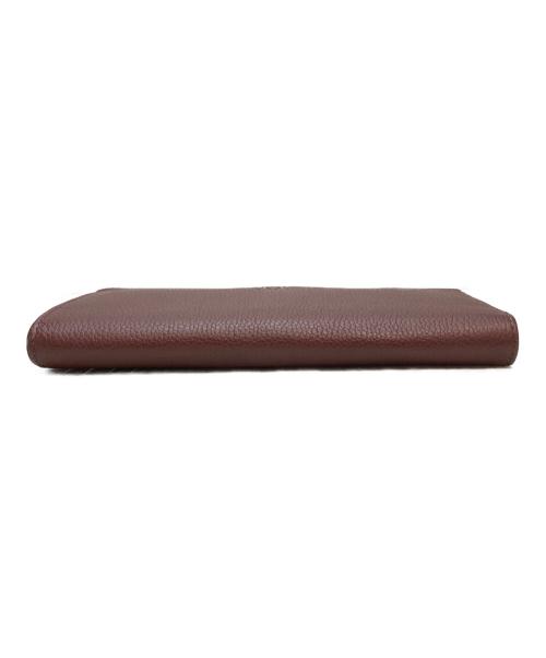HIROFU（ヒロフ）HIROFU (ヒロフ) 【ピウメノ】長財布 レザー スリム ロング ウォレット 本革 イタリア製 ミンク 未使用品の古着・服飾アイテム