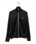 FRED PERRY（フレッドペリー）の古着「ローレル リース テープド トラック ジャケット」｜ブラック×ホワイト