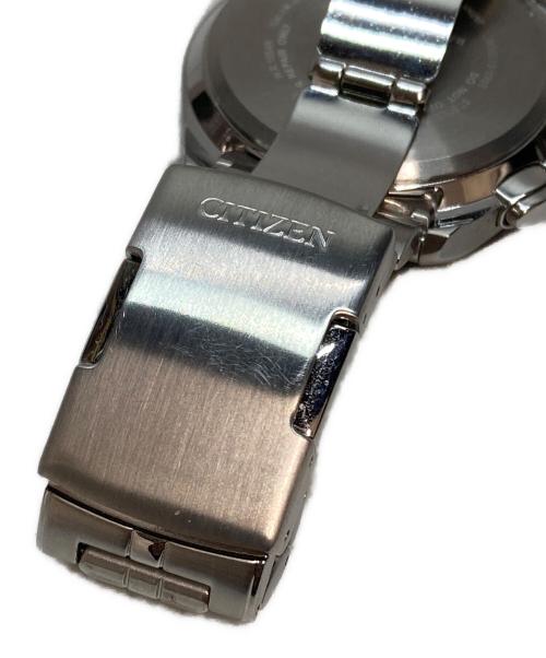 CITIZEN（シチズン）CITIZEN (シチズン) 腕時計 クロノグラフ エコドライブ ソーラー充電 ホワイト×シルバーの古着・服飾アイテム
