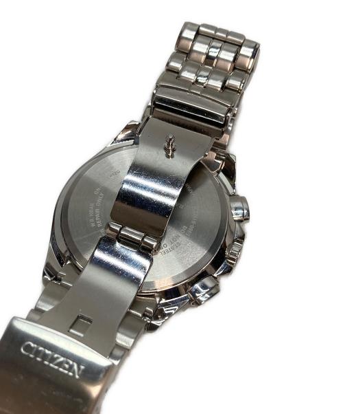 CITIZEN（シチズン）CITIZEN (シチズン) 腕時計 クロノグラフ エコドライブ ソーラー充電 ホワイト×シルバーの古着・服飾アイテム