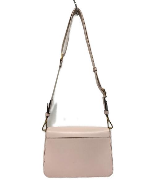 MICHAEL KORS（マイケルコース）MICHAEL KORS (マイケルコース) SLOAN WDITOR MD FLAP MESSENGER/スローン エディター ミディアム フラップ メッセンジャーバッグ ピンクの古着・服飾アイテム