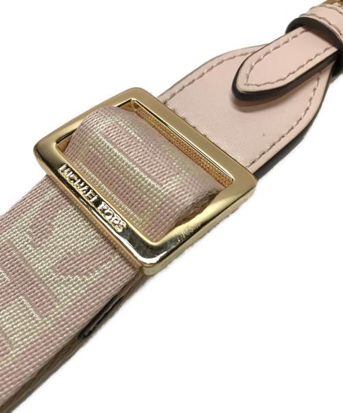 MICHAEL KORS（マイケルコース）MICHAEL KORS (マイケルコース) SLOAN WDITOR MD FLAP MESSENGER/スローン エディター ミディアム フラップ メッセンジャーバッグ ピンクの古着・服飾アイテム