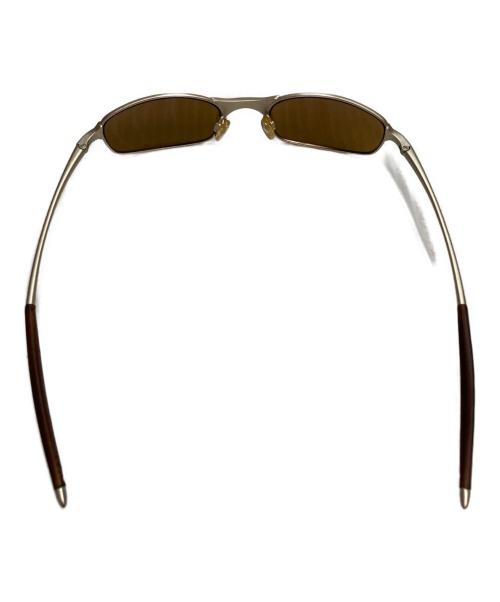 OAKLEY（オークリー）OAKLEY (オークリー) 00’S Square Wire 2.0 サングラス スクエアワイヤー Y2K テック ブラウンの古着・服飾アイテム
