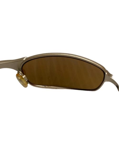 OAKLEY（オークリー）OAKLEY (オークリー) 00’S Square Wire 2.0 サングラス スクエアワイヤー Y2K テック ブラウンの古着・服飾アイテム