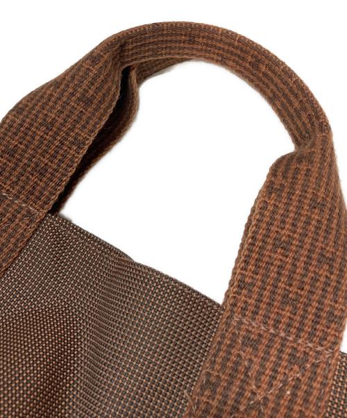 HERMES（エルメス）HERMES (エルメス) カバス  トートバッグ エールライン フランス製 ブラウンの古着・服飾アイテム