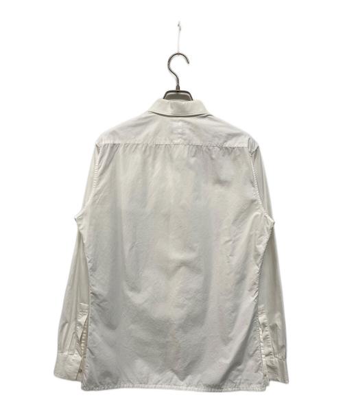 HERMES（エルメス）HERMES (エルメス) ステッチデザインシャツ ホワイト サイズ:SIZE 40の古着・服飾アイテム