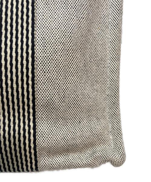HERMES（エルメス）HERMES (エルメス) ニューフールトゥPM　ミニトートバッグ フランス製 グレー×ホワイト サイズ:PMの古着・服飾アイテム
