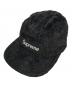 SUPREME（シュプリーム）の古着「Crushed rayon camp cap（クラッシュド レーヨン キャンプ キャップ）」｜ブラック