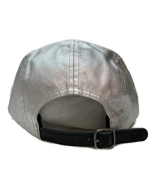 SUPREME（シュプリーム）SUPREME (シュプリーム) Washed Chino Twil Camp Cap/「ウォッシュド チノ ツイル キャンプ キャップ シルバーの古着・服飾アイテム