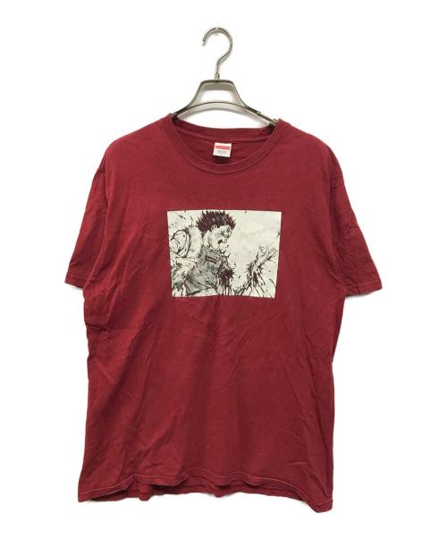 SUPREME（シュプリーム）Supreme (シュプリーム) 17AW AKIRA Arm Tee USA製 レッド サイズ:Lの古着・服飾アイテム