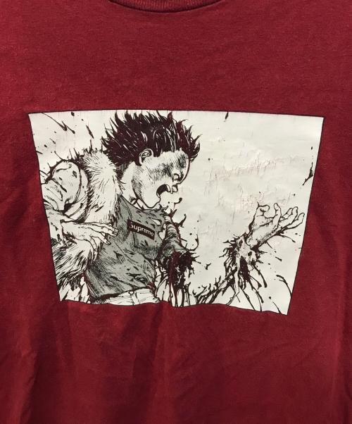 SUPREME（シュプリーム）Supreme (シュプリーム) 17AW AKIRA Arm Tee USA製 レッド サイズ:Lの古着・服飾アイテム