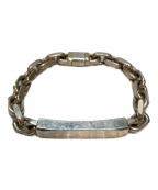 TIFFANY & Co.ティファニー）の古着「1837 メイカーズ ID チェーンブレスレット Ag925」｜シルバー