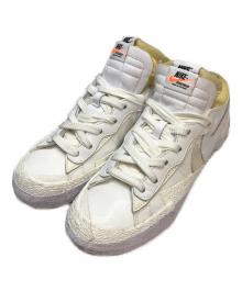 NIKE×sacai（ナイキ×サカイ）の古着「Nike Blazer Low "White Patent Leather" ローカットスニーカー ナイキ ブレーザー ロー "ホワイト パテント レザー"」｜ブラック