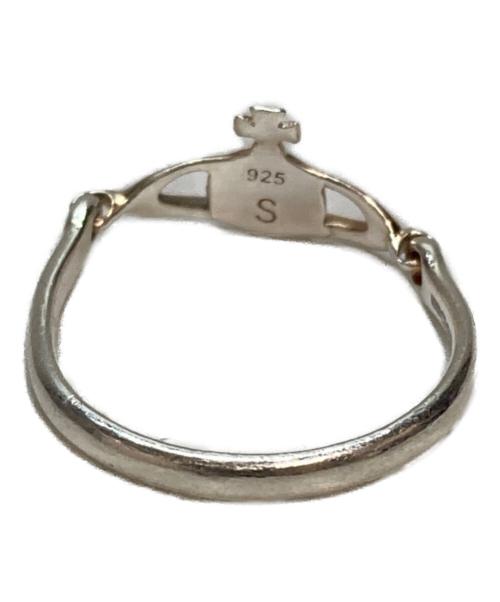Vivienne Westwood（ヴィヴィアンウエストウッド）Vivienne Westwood (ヴィヴィアンウエストウッド) オーブシルバーリング SV925 Sサイズ シルバー サイズ:Sの古着・服飾アイテム