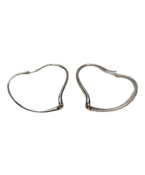TIFFANY & Co.（ティファニー）TIFFANY & Co. (ティファニー) エリサペレッティー オープンハートフープピアス ミディアム シルバーの古着・服飾アイテム