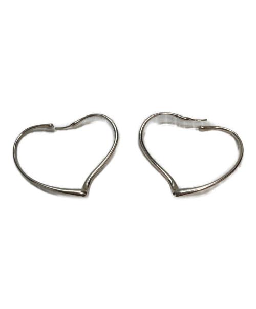 TIFFANY & Co.（ティファニー）TIFFANY & Co. (ティファニー) エリサペレッティー オープンハートフープピアス ミディアム シルバーの古着・服飾アイテム