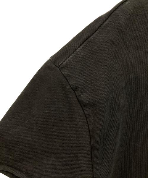 Maison Margiela（メゾンマルジェラ）Maison Margiela (メゾンマルジェラ) 19AW Destroyed Sleeve Less T-Shirt/デストロイド スリーブレス ティーシャツ　フェード　ダメージ加工 ブラック サイズ:46の古着・服飾アイテム