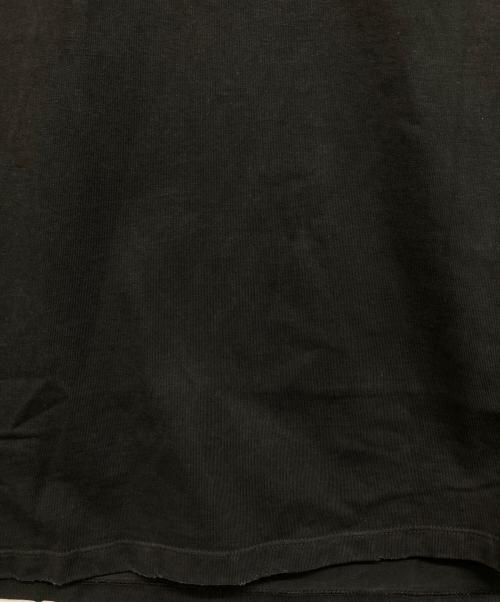 Maison Margiela（メゾンマルジェラ）Maison Margiela (メゾンマルジェラ) 19AW Destroyed Sleeve Less T-Shirt/デストロイド スリーブレス ティーシャツ　フェード　ダメージ加工 ブラック サイズ:46の古着・服飾アイテム