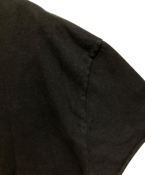 Maison Margiela（メゾンマルジェラ）Maison Margiela (メゾンマルジェラ) 19AW Destroyed Sleeve Less T-Shirt/デストロイド スリーブレス ティーシャツ　フェード　ダメージ加工 ブラック サイズ:46の古着・服飾アイテム