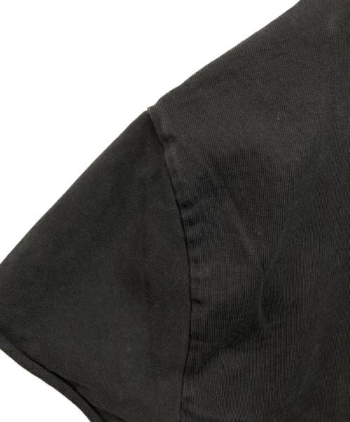 Maison Margiela（メゾンマルジェラ）Maison Margiela (メゾンマルジェラ) 19AW Destroyed Sleeve Less T-Shirt/デストロイド スリーブレス ティーシャツ　フェード　ダメージ加工 ブラック サイズ:46の古着・服飾アイテム