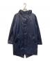 Paul Smith（ポールスミス）の古着「MULTI GRADATION MESH FOODED COAT/マルチ グラデーション メッシュ フーデッド コート 撥水 」｜ネイビー