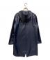 Paul Smith (ポールスミス) MULTI GRADATION MESH FOODED COAT/マルチ グラデーション メッシュ フーデッド コート 撥水  ネイビー サイズ:L：18000円
