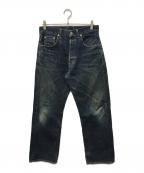 LEVI'Sリーバイス）の古着「503XXデニムパンツ 98年 日本製復刻リプロ 140周年限定モデル BIG E 赤耳セルビッチ 黒カン革パッチ」｜インディゴ