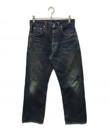 LEVI'S（リーバイス）の古着「503XXデニムパンツ 98年 日本製復刻リプロ 140周年限定モデル BIG E 赤耳セルビッチ 黒カン革パッチ」｜インディゴ