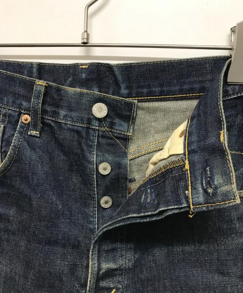LEVI'S（リーバイス）LEVI'S (リーバイス) 503XXデニムパンツ 98年 日本製復刻リプロ 140周年限定モデル BIG E 赤耳セルビッチ 黒カン革パッチ インディゴ サイズ:W32の古着・服飾アイテム