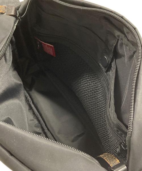 Manhattan Portage BLACK LABEL（マンハッタンポーテージ ブラックレーベル）Manhattan Portage BLACK LABEL (マンハッタンポーテージ ブラックレーベル) TWILL SHERMAN SQUARE BAG/ツイル シャーマン スクエアバッグ ブラックの古着・服飾アイテム