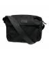 Manhattan Portage BLACK LABEL（マンハッタンポーテージ ブラックレーベル）の古着「TWILL SHERMAN SQUARE BAG/ツイル シャーマン スクエアバッグ」｜ブラック