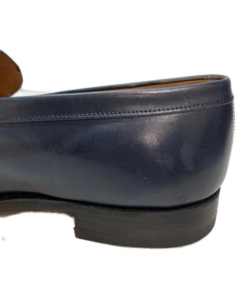 J.M.WESTON（ジェイエムウエストン）J.M.WESTON (ジェイエムウエストン) SIGNATURE LOAFER/シグネチャーローファー レザーシューズ ロファー Uチップ　ビブラムソール ネイビー サイズ:5.5Dの古着・服飾アイテム