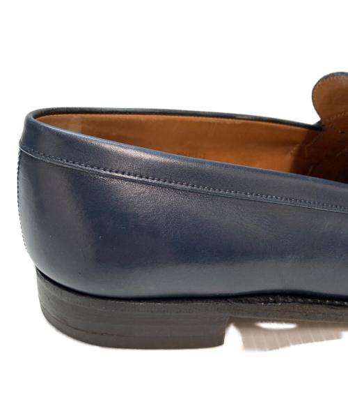J.M.WESTON（ジェイエムウエストン）J.M.WESTON (ジェイエムウエストン) SIGNATURE LOAFER/シグネチャーローファー レザーシューズ ロファー Uチップ　ビブラムソール ネイビー サイズ:5.5Dの古着・服飾アイテム