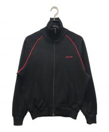 adidas（アディダス）の古着「トラックジャケット　スタンドカラートラックジャケット　西ドイツ製」｜ブラック×レッド