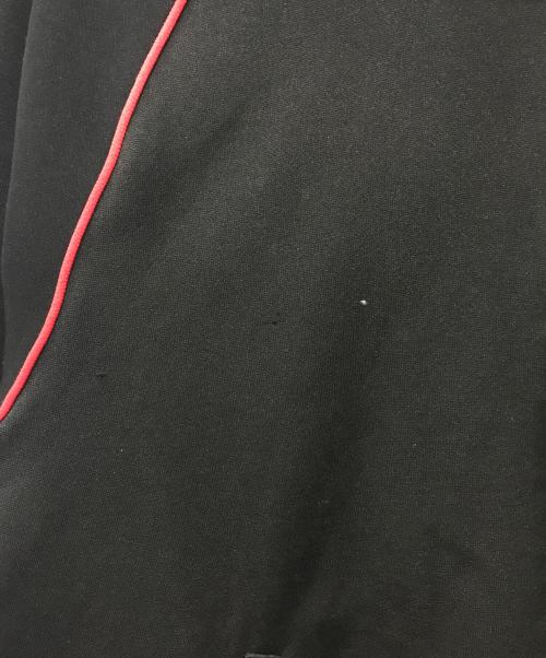 adidas（アディダス）adidas (アディダス) トラックジャケット　スタンドカラートラックジャケット　西ドイツ製 ブラック×レッド サイズ:Mの古着・服飾アイテム