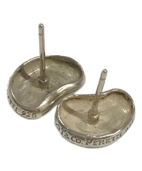 TIFFANY & Co.（ティファニー）TIFFANY & Co. (ティファニー) エルサペレッティ ビーン ピアス 純正キャッチ シルバーの古着・服飾アイテム