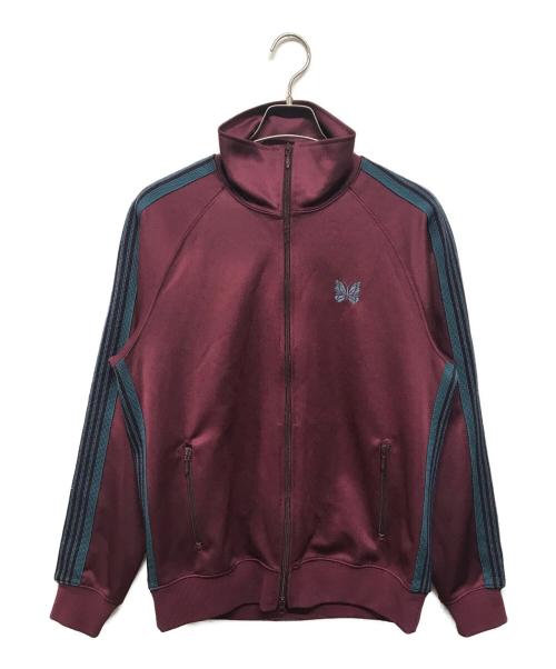 Needles（ニードルズ）Needles (ニードルズ) TRACK JACKET トラックジャケット ボルドー×ブルー サイズ:Ｍの古着・服飾アイテム